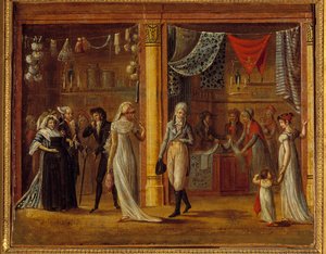 La galerie en bois du Palais Royal - Francois Joseph baron Bosio