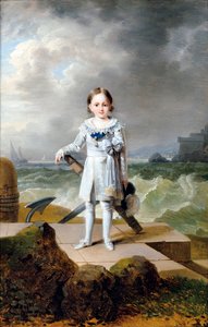 Portrait du Prince Napoléon Louis Bonaparte - Francois Josephe Kinson