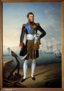 Portrait en pied de Louis Antoine d