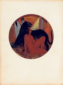 Mowgli et Bagheera, illustration du 