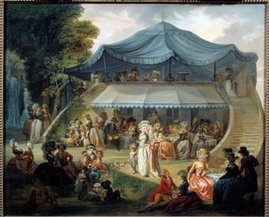 Fête au Colisée - Francois Louis Joseph Watteau