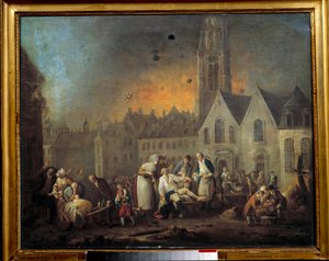 Guerres révolutionnaires : Siège de Lille - Francois Louis Joseph Watteau