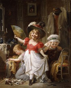 Se déguiser - Francois Louis Lanfant de Metz