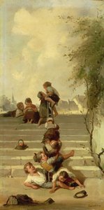 La Glissade - Francois Louis Lanfant de Metz