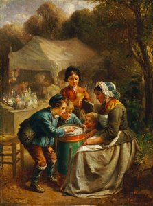 Le vendeur de jouets, 1860 - Francois Louis Lanfant de Metz