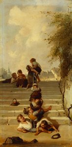 La glissade - Francois Louis Lenfant