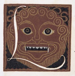 Masque facial, 1922