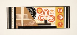 Illustration graphique de Prométhée Enchaîné par Eschyle, pub. 1941