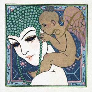 Lettre A, des Personnages de Comédie, pub. 1922