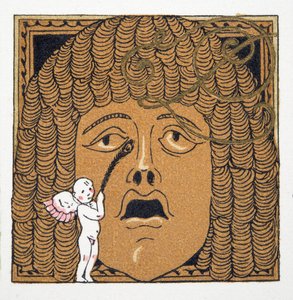 Nez chatouillé par Cupidon, de Personnages de Comédie, 1922