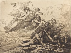 Justice, vengeance et vérité - Francois Nicolas Chifflart