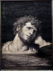 Planche illustrant le roman « Les travailleurs de la mer » de Victor Hugo : dessin de François Nicolas Chifflart 1882