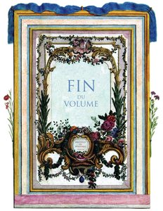 Fin du volume du livre « L