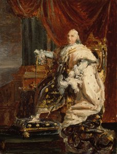 King Louis XVIII, c.1816-18 (oil on canvas)