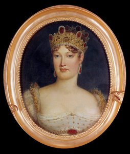Portrait médaillon de l