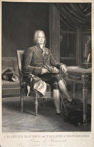Charles Maurice de Talleyrand-Périgord, Prince de Bénévent, Vice Grand Électeur, pub. 1809 - Francois Pascal Simon Gerard