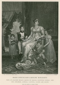 Marie-Annunciade-Caroline Bonaparte - Francois Pascal Simon Gerard