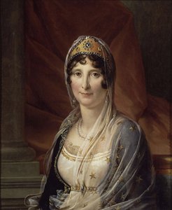 Portrait de Maria Letizia Ramolino Bonaparte 1750-1836, mère de Napoléon Bonaparte, vers 1804 - Francois Pascal Simon Gerard