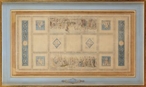 Étude pour le plafond peint de la bibliothèque du Conservatoire, 1812 - Francois Pascal Simon Gerard