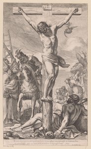 Christ en croix - Francois Perrier