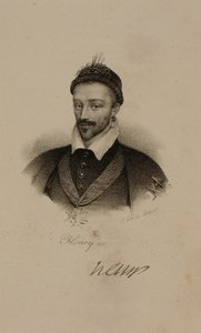 Roi Henri III (1551-89) de France - Francois Seraphin Delpech