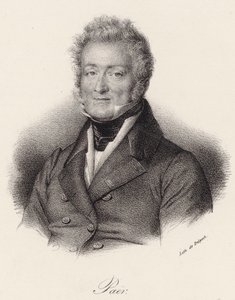 Portrait du compositeur Ferdinando Paer 1771-1839, 1830