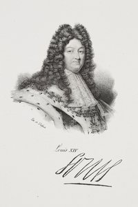 Portrait du roi Louis XIV - Francois Seraphin Delpech