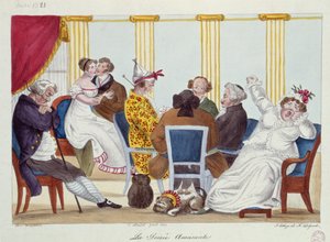 La soirée amusante, 1821 - Francois Seraphin Delpech