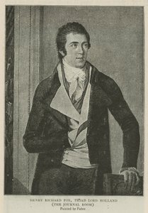 Henry Richard Fox, troisième Lord Holland - Francois Xavier Fabre