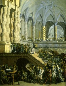 Le Christ chassant les marchands du Temple