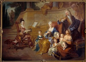Famille Franqueville - Francois de Troy