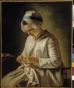 Femme au travail - Francoise Duparc
