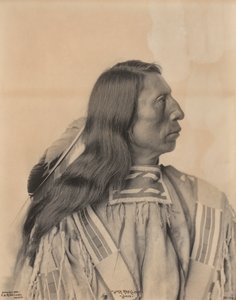 Portrait de Jack Red Cloud, un Indien Sioux - Frank A. Rinehart