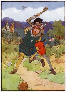 Illustration pour Babes in the Wood - Frank Adams