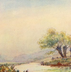 Illustration pour The Scholar-Gipsy de Matthew Arnold - Frank Adams