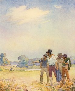 Illustration pour The Scholar-Gipsy de Matthew Arnold - Frank Adams