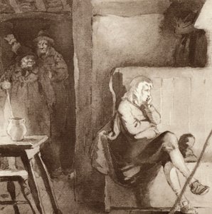 Illustration pour The Scholar-Gipsy de Matthew Arnold - Frank Adams