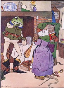Priez Maîtresse Souris, voulez-vous nous chanter une chanson, illustration de 