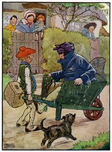 Trois joyeux pêcheurs - Frank Adams