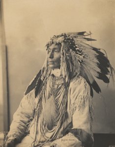 Kill Spotted Horse, Assiniboines, 1898 - Frank Albert Rinehart