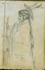 Hoohamaza, ou Jambe de Fer, 1851