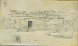 Ancienne maison de commerce, Traverse des Sioux, 1851 - Frank Blackwell Mayer