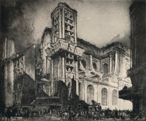 Église Saint-Nicolas-du-Chardonnet - Frank Brangwyn