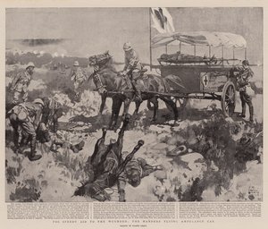 Pour une aide rapide aux blessés, la voiture ambulance volante Manders - Frank Craig
