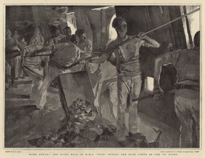 Plus de vapeur, la salle des chaudières du HMS Nile pendant la ruée vers le sud de la flotte B