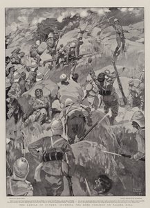 La bataille de Dundee, assaut de la position boer sur Talana Hill