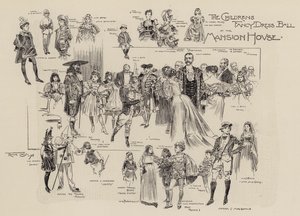 Le bal costumé des enfants à la Mansion House