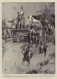 Regarder le combat, le personnel de l