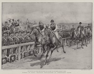 Événements à Paris, Précautions militaires aux courses de Longchamps