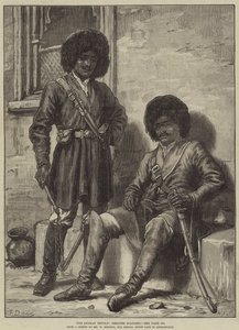 La révolte afghane, soldats Heratee - Frank Dadd